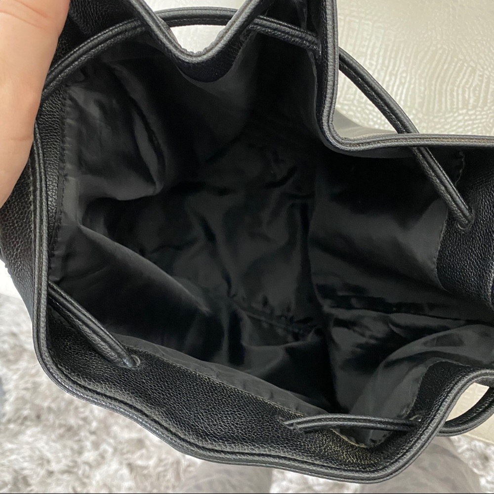 Victoria Secret Drawstring Fringe Backpack - Picture 4 of 5